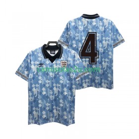 Camisolas de futebol Inglaterra 4 Retro Equipamento 3ª 1990 Manga Curta